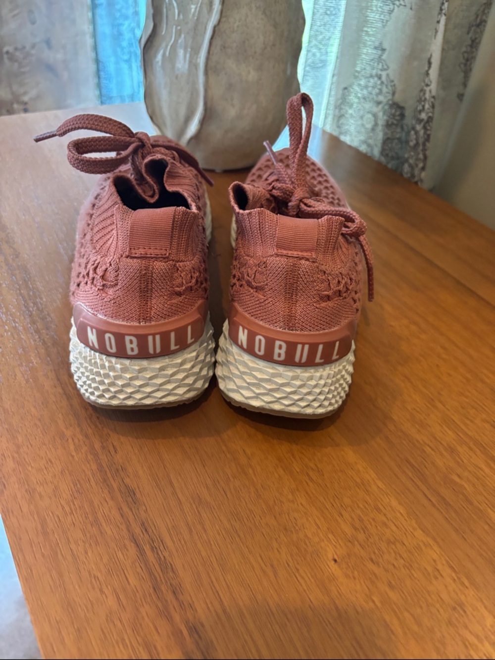 NOBULL Terracotta Knit Athletic Sneakers - Picture 4 of 5